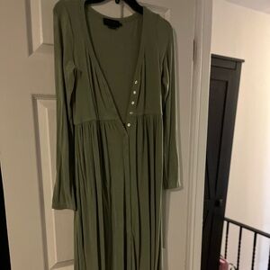 Hatch Softest Rib Nursing Dress